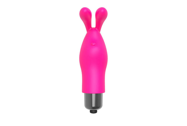 The 9's Flirt Bunny Finger Vibrator - Pink - US Stores