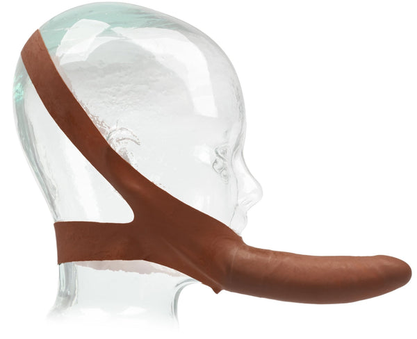 The Original Accommodator Latex Dong - Brown - US Stores