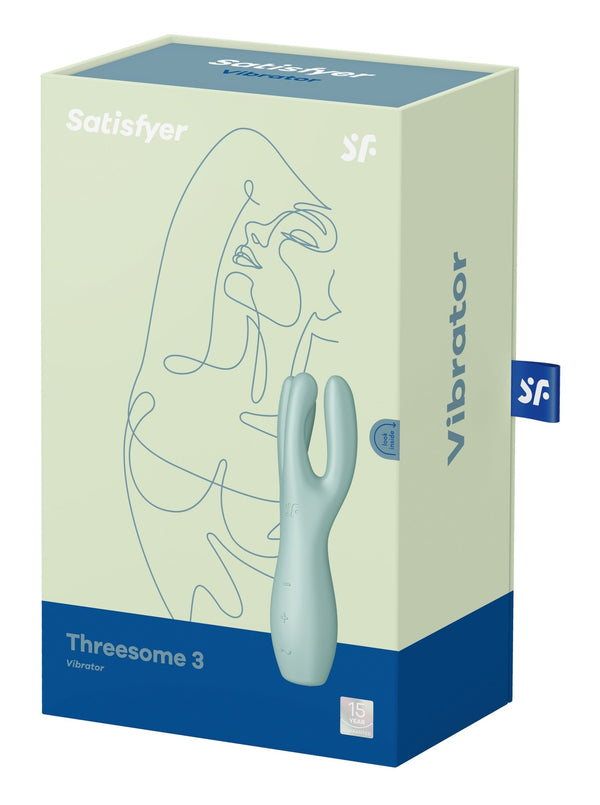 Threesome 3 Vibrator - Mint - US Stores