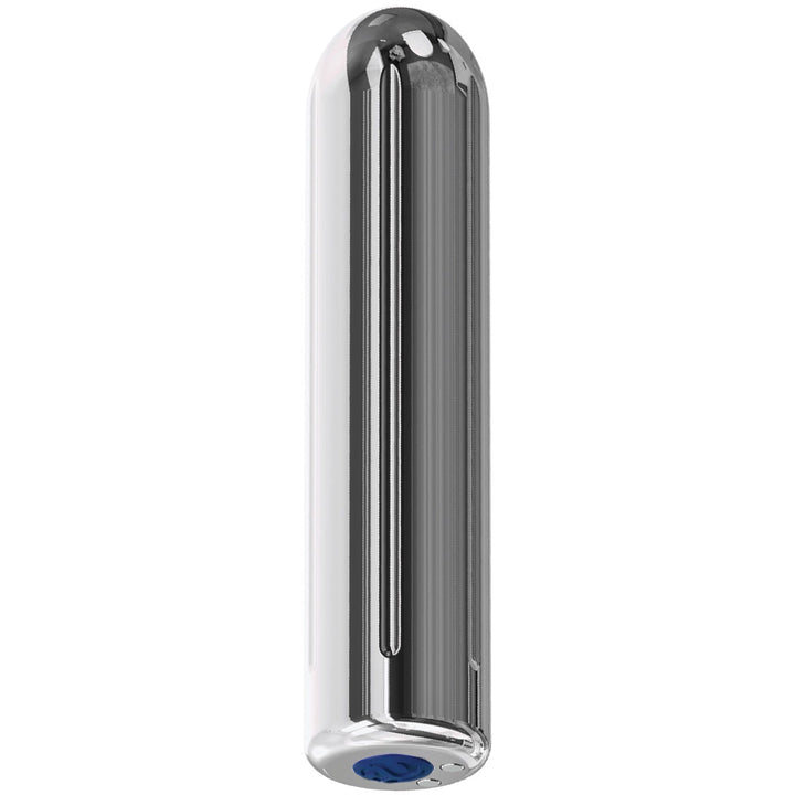 Thrill Me Bullet Massager - Silver - US Stores