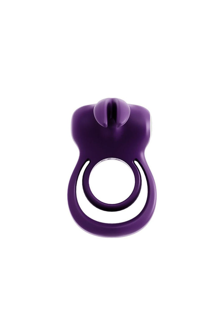 Thunder Bunny Rechargeable Dual Ring - Perfectly Purple - US Stores