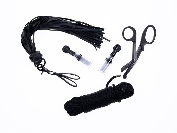 Tied and Twisted Bondage Kit - Black - US Stores