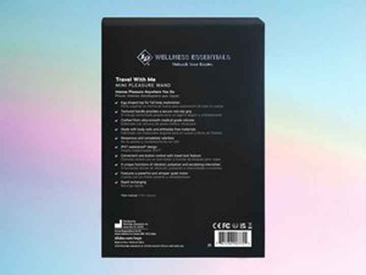 Travel With Me Mini Pleasure Wand - Blue - US Stores