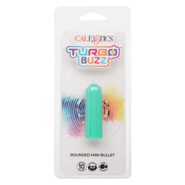 Turbo Buzz Rounded Mini Bullet - Green - US Stores