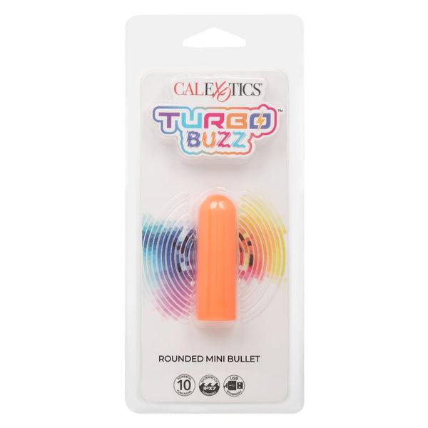 Turbo Buzz Rounded Mini Bullet - Orange - US Stores