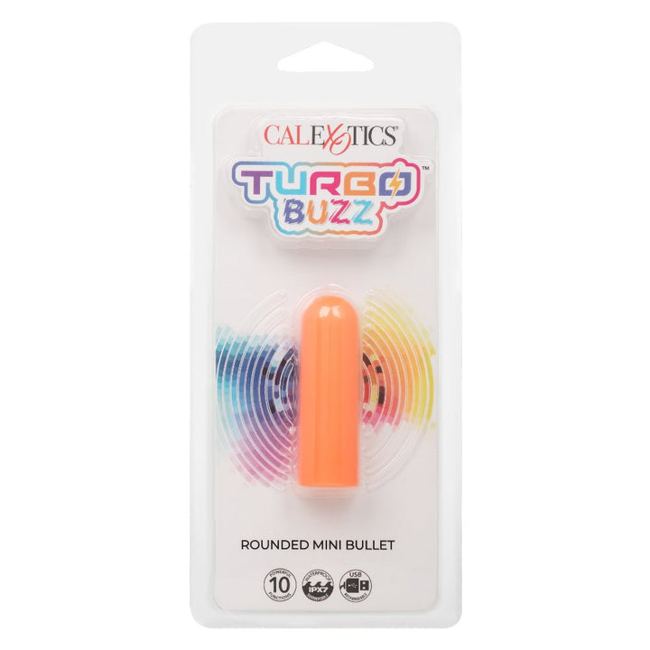 Turbo Buzz Rounded Mini Bullet - Orange - US Stores