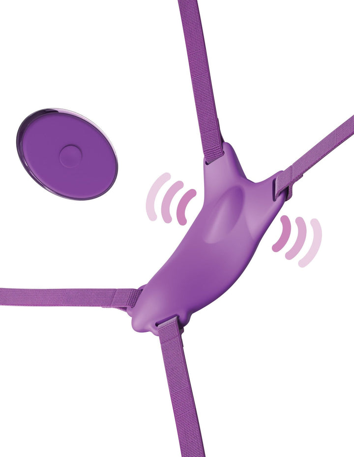 Ultimate Butterfly Strap - on - Purple - US Stores