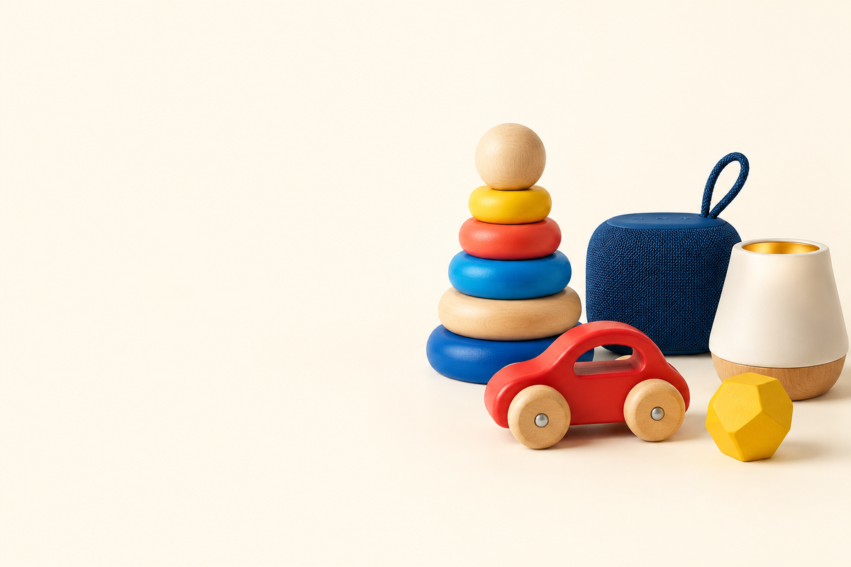 US Stores banner with toys, gadgets, and everyday finds