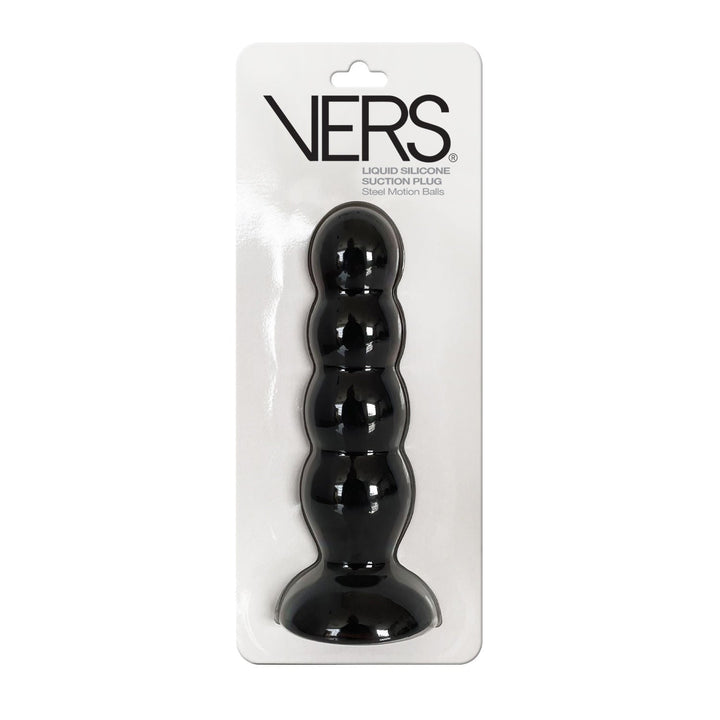 Vers Liquid Silicone Suction Plug - Black - US Stores