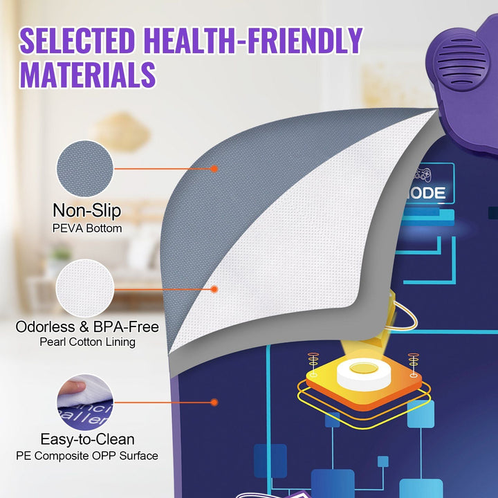 VEVOR Dance Mat for Kids Dance Pad Toy with Wireless Bluetooth Gift for 3+ Girls - US Stores