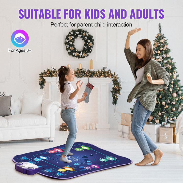 VEVOR Dance Mat for Kids Dance Pad Toy with Wireless Bluetooth Gift for 3+ Girls - US Stores