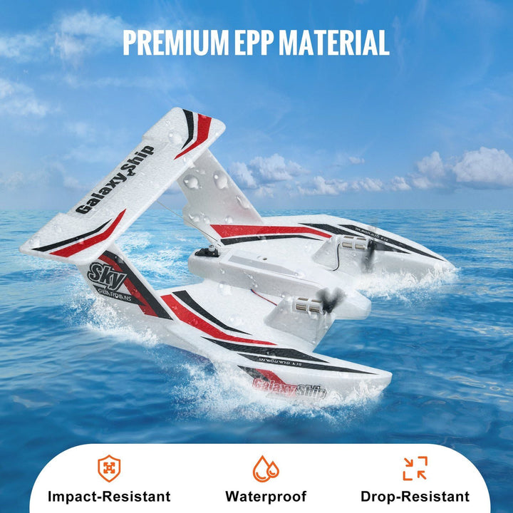VEVOR RC Airplane Amphibious EPP Foam RC Plane Toy with 2.4 GHz Remote Control - US Stores