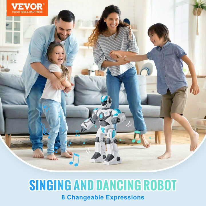 VEVOR RC Robot Toy Talking Dancing Gesture and Voice Remote Control Programmable - US Stores