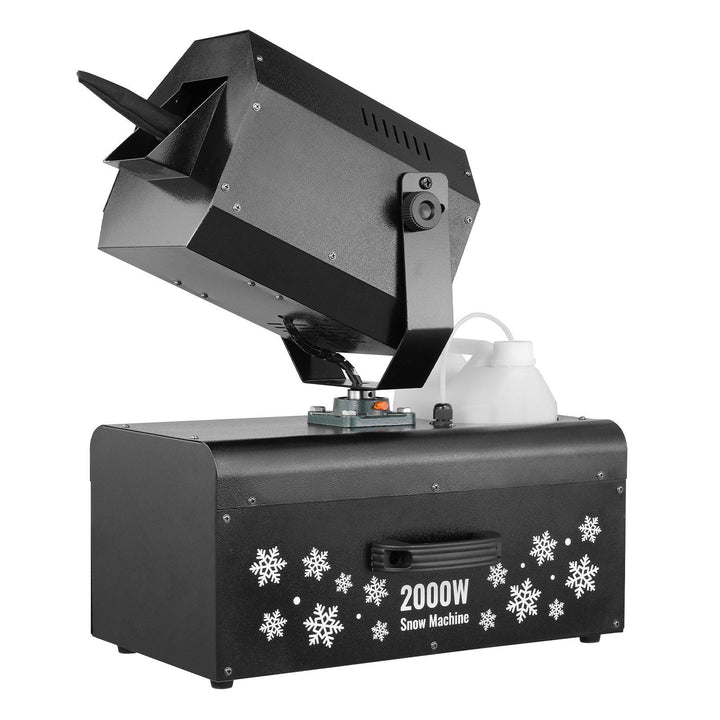 VEVOR Snow Machine 2000W Wireless Remote Swing Snow Making Machine for Holiday - US Stores