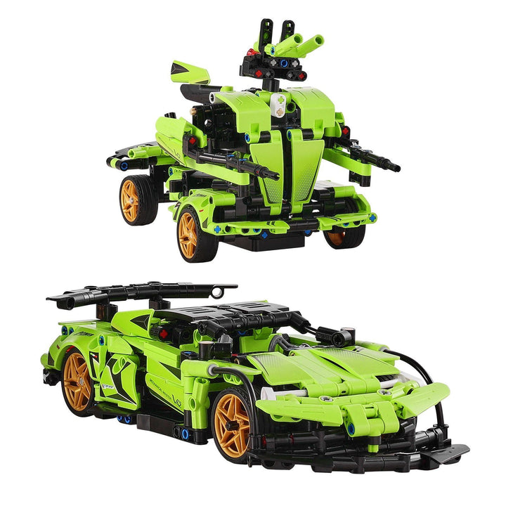 VEVOR STEM Building Toys for Kids 2 in 1 App & Remote Control Car/Robot 461 PCS - US Stores