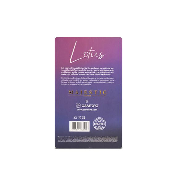 Vibrator Lotus Bullet - Red - US Stores