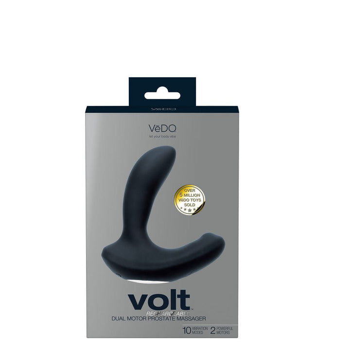 Volt Rechargeable Prostate Vibe - Black - US Stores