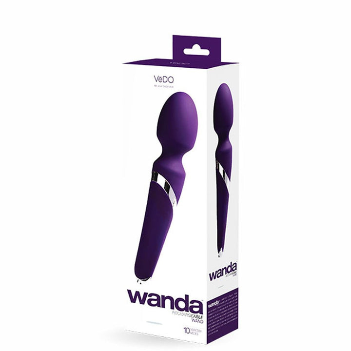 Wanda Rechargeable Wand - Deep Purple - US Stores