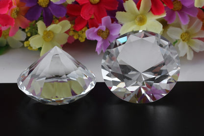 Clear Acrylic Diamonds 2 lb Bag | Wedding Table & Party Decoration Gems
