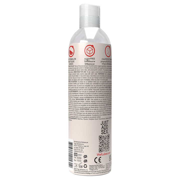 Wet Delicious Oral Play - Watermelon - Waterbased Flavored Lubricant 4 Oz - US Stores