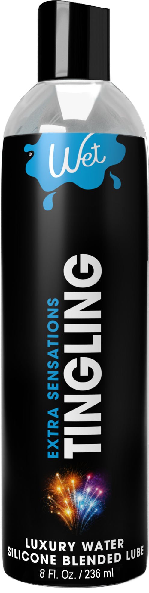 Wet Extra Sensations Tingling Water/silicone Blend Based Lubricant 8 Oz - US Stores