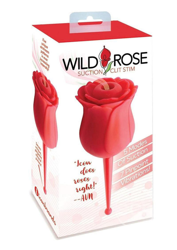 Wild Rose Le Point Suction/stim - Red - US Stores