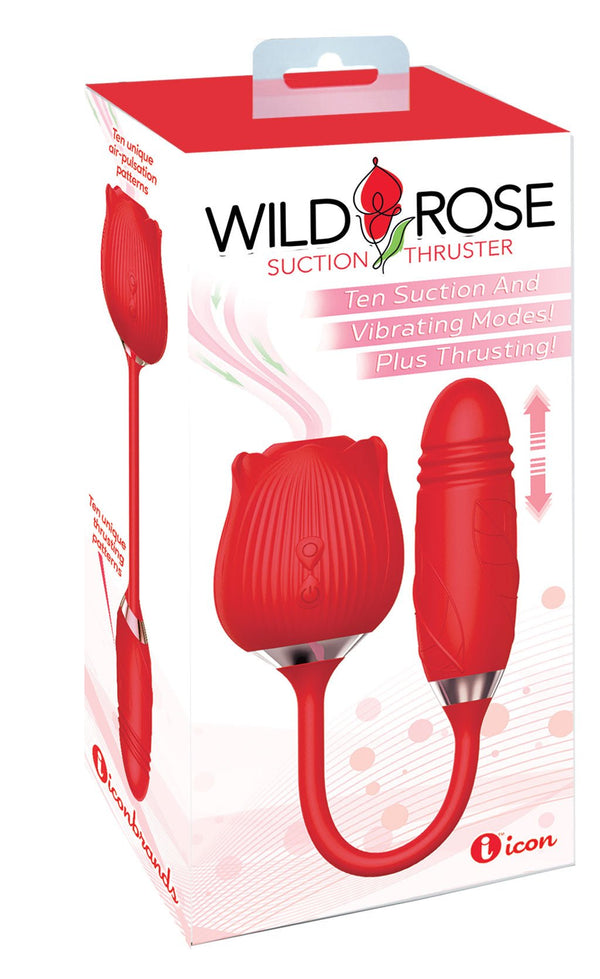 Wild Rose Suction Thruster - Red - US Stores