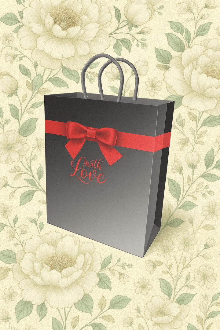 With Love Gift Bag - Black - US Stores