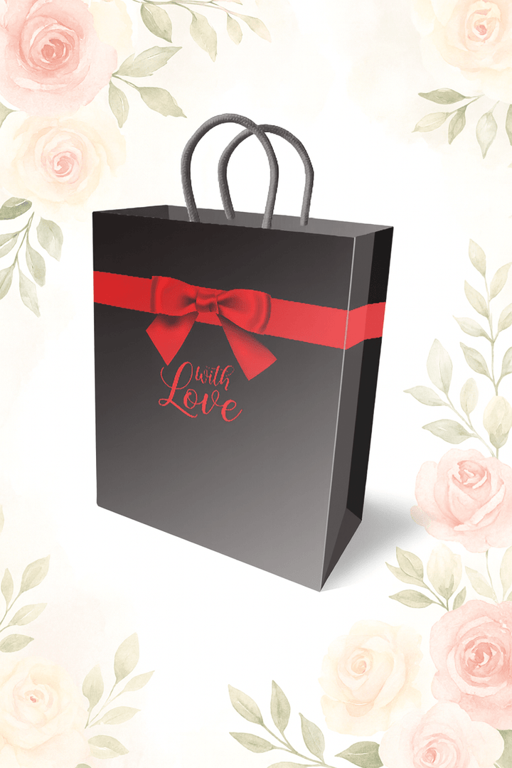 With Love Gift Bag - Black - US Stores