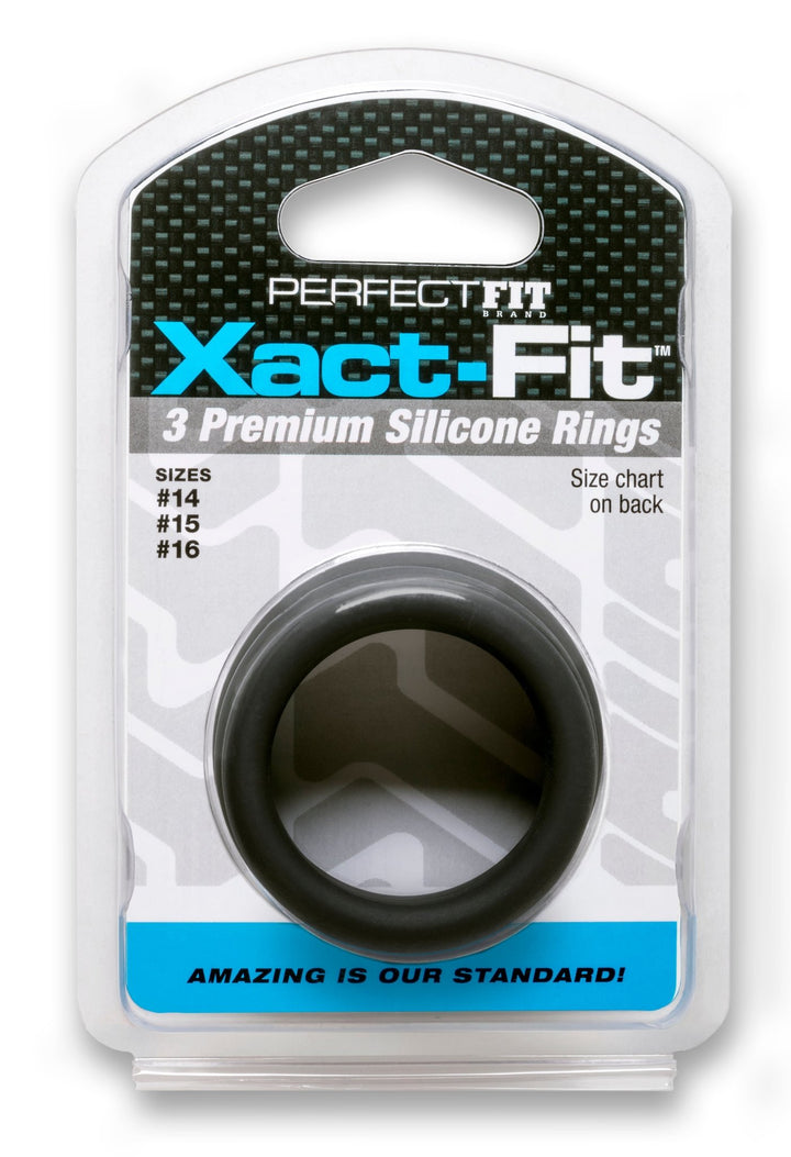 Xact - Fit 3 Premium Silicone Rings - 14, 15, 16 - US Stores