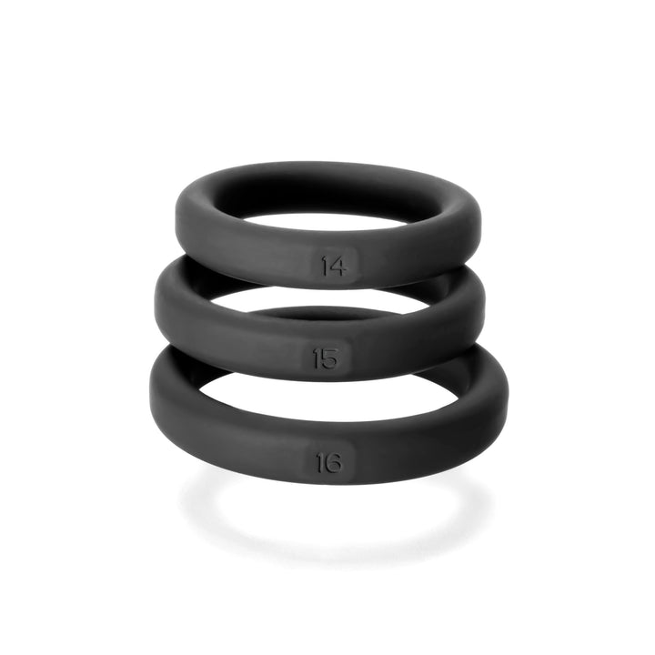 Xact - Fit 3 Premium Silicone Rings - 14, 15, 16 - US Stores