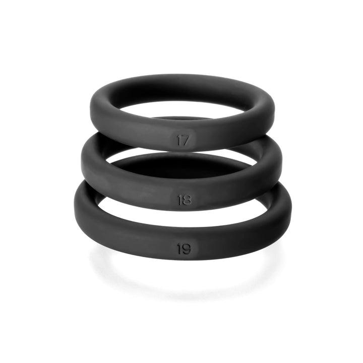 Xact - Fit 3 Premium Silicone Rings - 17, 18, 19 - US Stores