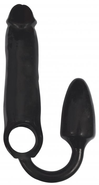 XXXPander Sheath with Smooth Plug - Black - US Stores