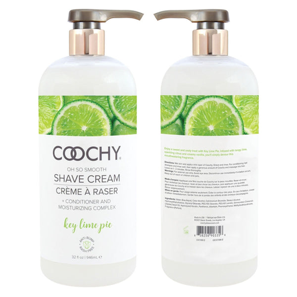 Coochy Shave Cream - Key Lime Pie - 32 Oz
