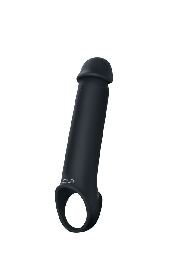 Zolo Vibrating Penis Extender - Black - US Stores