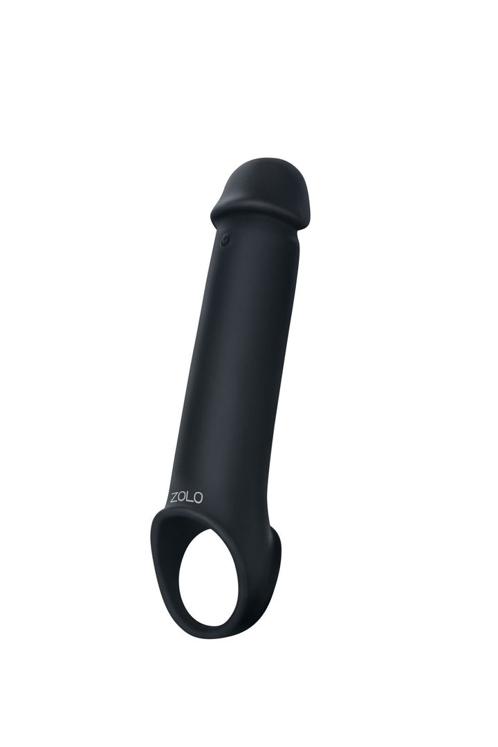 Zolo Vibrating Penis Extender - Black - US Stores